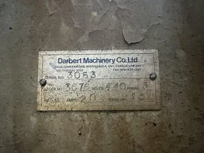 USED DARBERT 3676