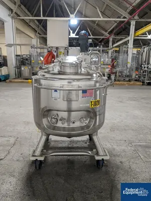 USED Precision 200 Liter Precision Stainless Reactor, 316L S/S, 45/100#