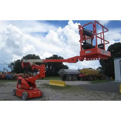 Used 2007 JLG E400AN Articulating Boom Lifts New York US | United Lift #1446954