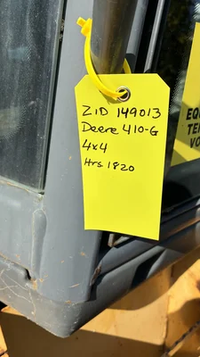Used 2003 Deere 410G Backhoes Maryland US | Zadoon Equipment #1480783