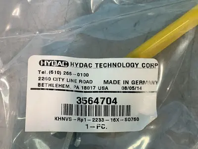 New | in-Stock 2014 HYDAC TECHNOLOGY CORPORATION 3654704 Pump & Valve Parts Ohio US | HGR 24 #1312292