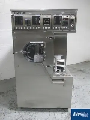 USED Thomas Processing 24" Thomas Compu-Lab NXR Coating Pan, S/S