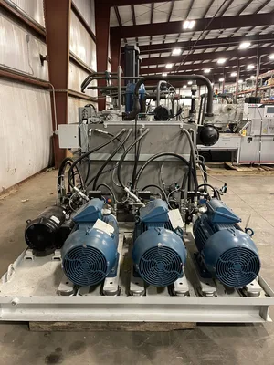 Bosch Rexroth 500 Gallon Stainless Steel Hydraulic Power Unit