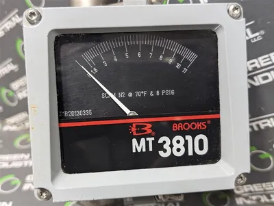 Brooks MT 3810 Armored Metal Tube Flow Meter 3810A12C2RAA1A1 New NIB