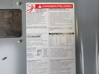 New | in-Stock SQUARE D CHU364AWK Switchgears British Columbia CA | Lenmark #477726