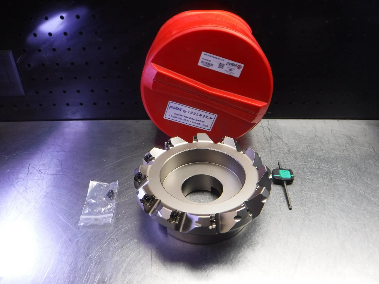 Palbit 6" Indexable Facemill 2" Arbor SN45 D6.00-A2.00/2.50U-12-12 (LOC3083A)
