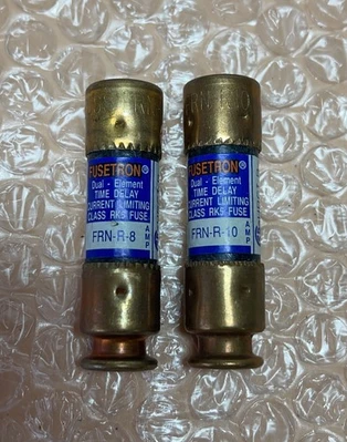 NEW🚨TOOL CRIB SPECIAL! Large Lot Of (15) Bussman FRS & FRN FuseTron Fuses!🇺🇸