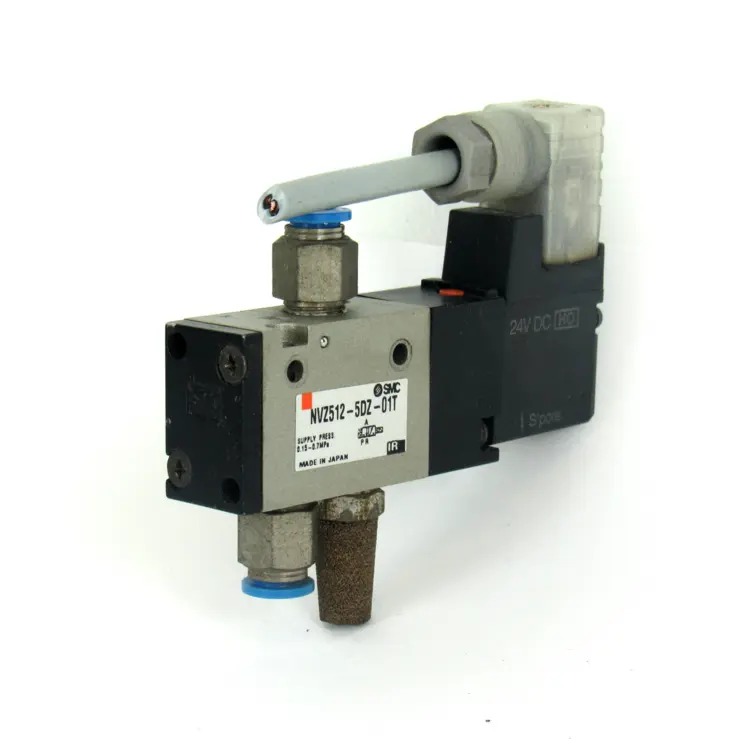 Used SMC NVZ512-5DZ-01T Solenoid Valves | Industrial Parts R Us Inc. #360672