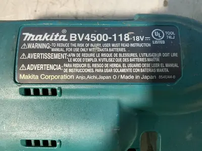 Used MAKITA BV4500118 Tooling & Accessories (Other) Ohio US | HGR 24 #1487058