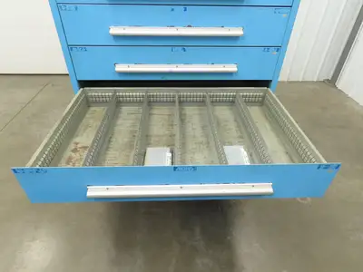 Nu-Era Tool Storage Cabinet Modular 8 Drawer 45x28x61" Lista Stanley Vidmar