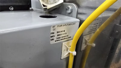 105 CFM Una-Dyn Powermax HP Pump, w/ 2" Hopper, 5 HP