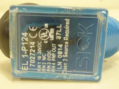 USED SICK OPTIC ELECTRONIC EL1-P124
