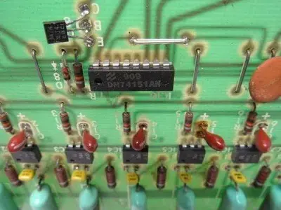 Barber Colman a-11008-2 PCB Computer Circuit  Module Board AC Input card