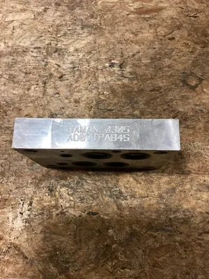 DAMAN AD07TPAB4S Tapping Plate Aluminum Manifold