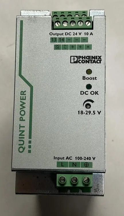 Used PHOENIX CONTACT QUINT-PS/1AC/24DC/10 Miscellaneous Equipment (Electrical & Power) | Surplus Asset Holdings #1196489
