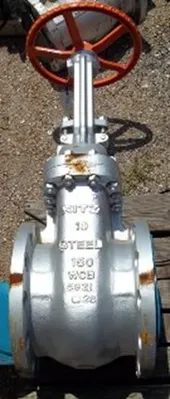 QTY. 1. KITZ 10" 150 FLANGED RAISED FACE GATE VALV...