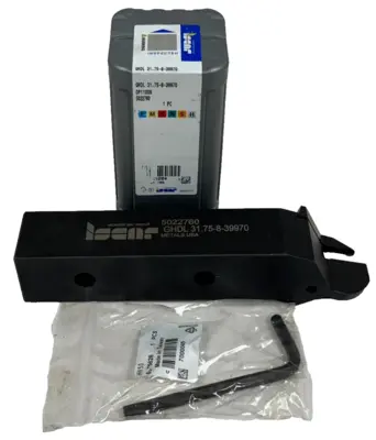 LOT OF 2 NEW ISCAR GHDL 31.75-8-39970 INDEXABLE TOOLHOLDERS 5022760