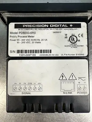 Precision Digital PD6000-6R0 Process Digital Panel Meter (BIN-1.5.5)