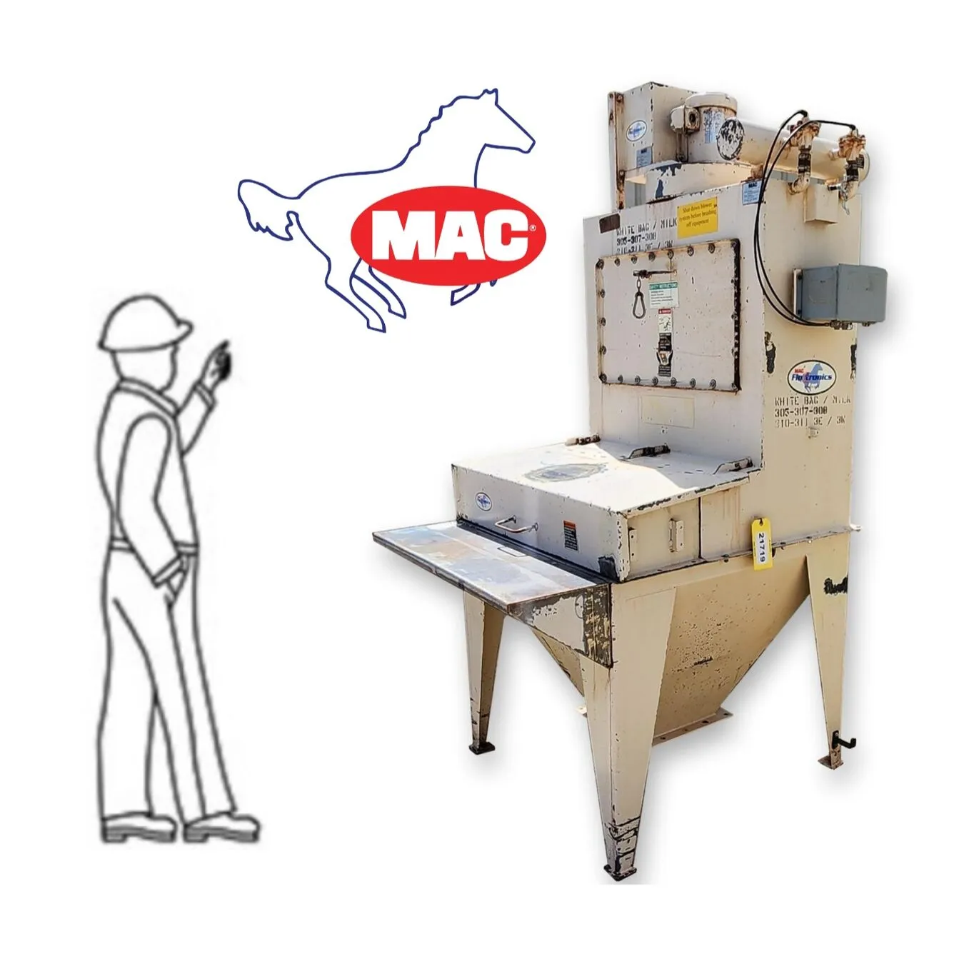 Used MAC EQUIPMENT _UNKNOWN_ Bag Dumpers - Bag Break Stations West Virginia US | JM Industrial #1310916