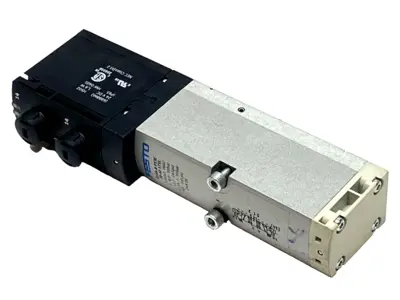 Used Festo 5/3 Air Solenoid Valve, 24VDC 539161 Solenoid Valves Michigan US | Maverick Industrial Sales #1419227