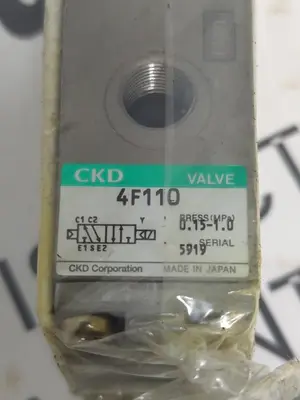 New | in-Stock CKD 4F110-06 Solenoid Valves Ohio US | Surplus Asset Holdings #1235354