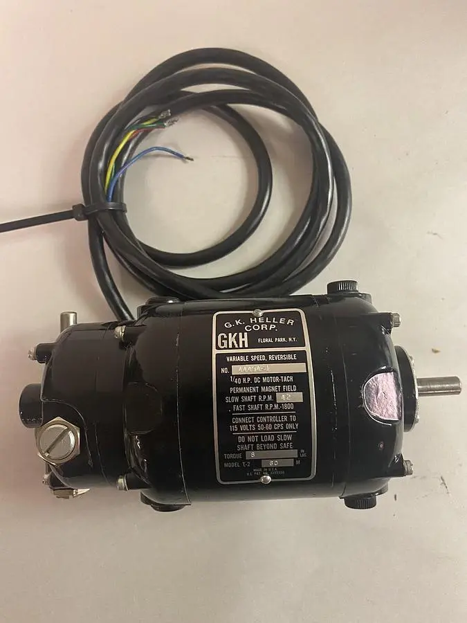 New | in-Stock G.K. HELLER 44494-1 D.C. Motors Ohio US | Surplus Asset Holdings #1204576