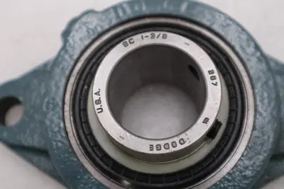 DODGE 126519 STANDARD BALL BEARING F2B-SC-106 MOD - STOCK H1322