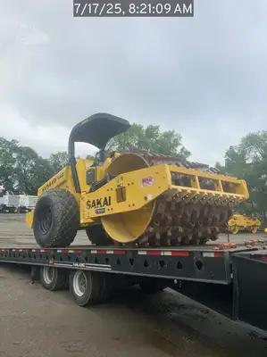 Used 2022 SAKAI SV544D Single Drum Rollers Maryland US | Core Equipment Group #1502057
