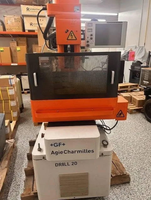 2012 AGIECHARMILLES DRILL 20 EDM Hole-Driller | Direc Machine Tool, LLC.