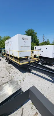 USED PERKINS 475KW TRAILER MOUNTED DIESEL GENERATOR