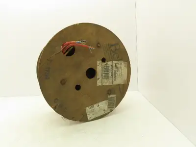 Belden 83709 Multi Wire Spool 16AWG Shielded 9 Conductor 200' Red Foil Braid