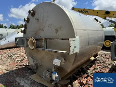USED Walker 4,500 Gal Walker Stainless Mix Tank, S/S