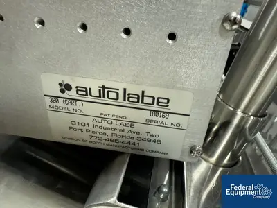 USED Auto Labe Auto Labe Vial Labeler