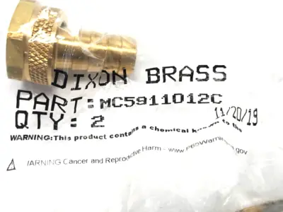 New | in-Stock Dixon MC5911012C, 5911012C Plumbing Equipment Michigan US | Maverick Industrial Sales #1398217