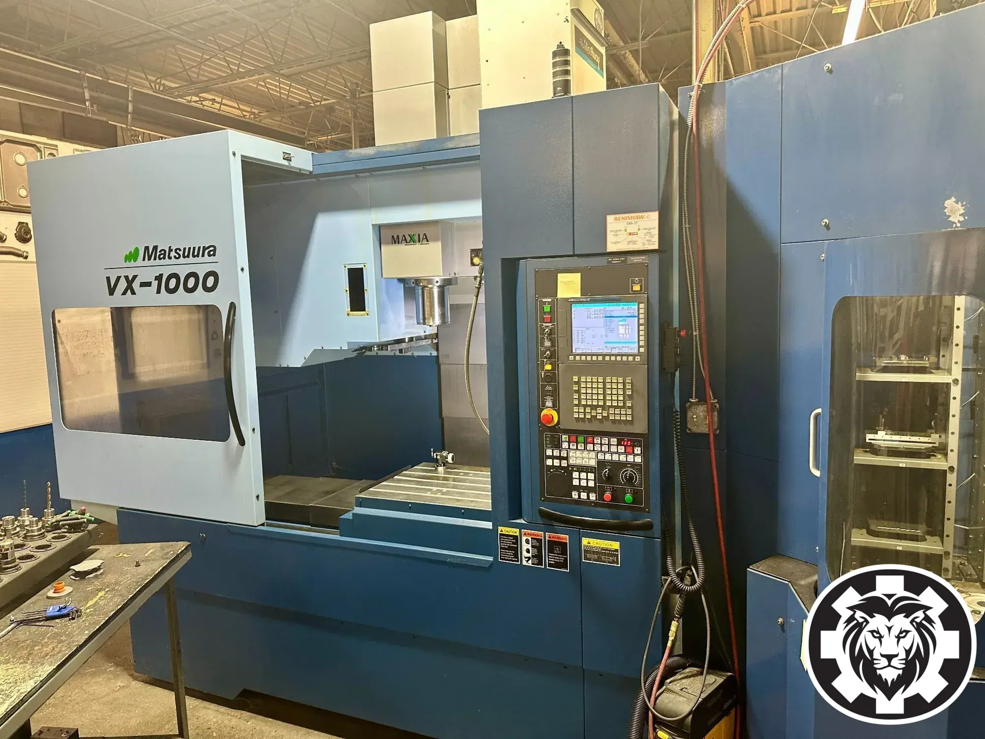 Matsuura VX-1000 CNC Vertical Machining Center, 2018 - w/ Pallet Shuttle System, Matsuura G-Tech 31i CNC Control