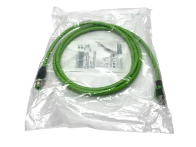 New | in-Stock Murrelektronik Double Ended Ethernet Cable M12 RJ45 4-Pole 2m Cable & Wire Michigan US | Maverick Industrial Sales #1460997
