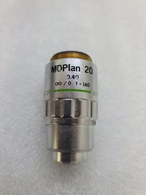 OLYMPUS MDPLAN 20 .40 F=180 OBJECTIVE