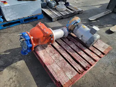 10 hp Pump Assembly w/ 6 in. Swing Check & Butterfly Valve
