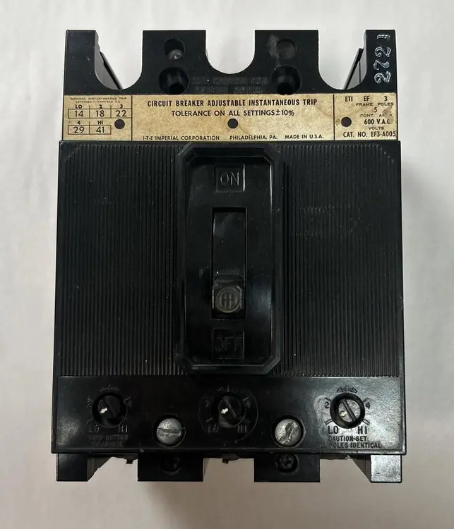 Used ITE EF3-A005 Miscellaneous Equipment (Electrical & Power) Ohio US | Surplus Asset Holdings #1747382