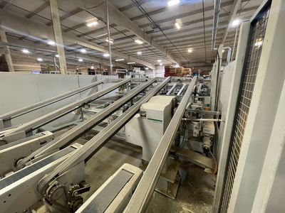 Weinig Optisaw System with Luxscan Combiscan and 3 Opticut 450 Quantum