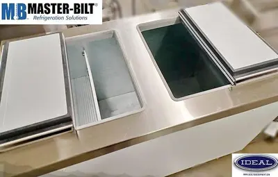Master Bilt Ice cream Dipping Cabinet