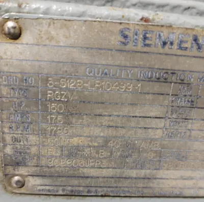USED Siemens RGZV