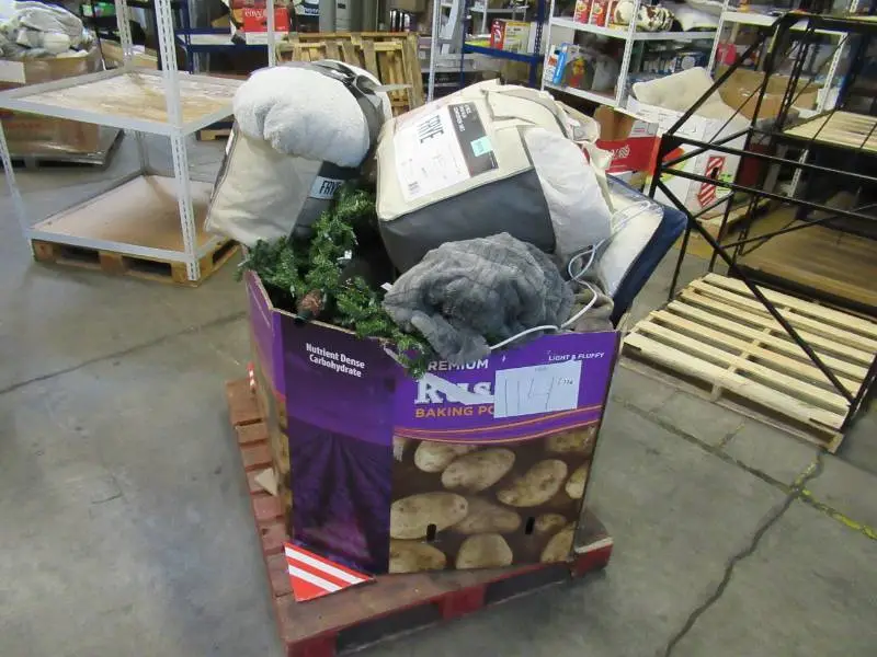 Pallet of Store Overstock and Ecommerce Product and Returns