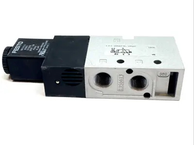 New | in-Stock Festo Solenoid Valve 3/2 24VDC 575477 Solenoid Valves Michigan US | Maverick Industrial Sales #1391008
