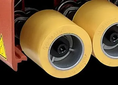 Rubber Power Feeder Tires 4-3/4"