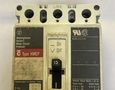 Used WESTINGHOUSE HMCP015E0C Miscellaneous Equipment (Electrical & Power) Ohio US | Surplus Asset Holdings #1244793