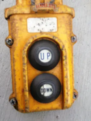 USED CM L 1 TON HOIST WITH PENDANT CONTROL