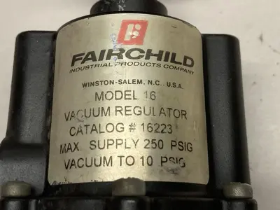 Used FAIRCHILD 1600 Air Pressure Regulators Ohio US | Surplus Asset Holdings #1292025