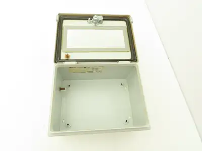 Hoffman LWC201512 Inline Enclosure 200x150x120mm w/5.87" x 2.31" Window
