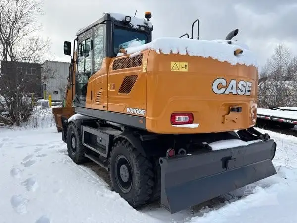 New | in-Stock 2023 CASE WX160E Wheel Excavators Vermont US | Beauregard Equipment #1511191
